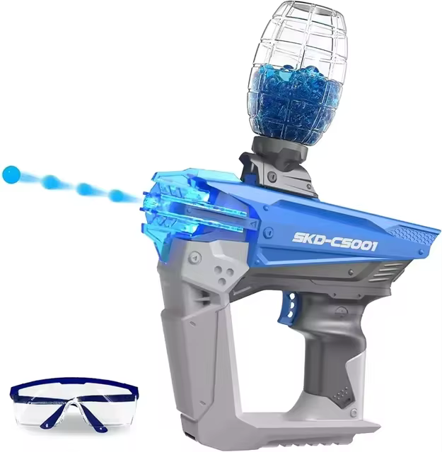 Arma de Brinquedo Lança Bolinha de Gel Orbeez SKD BLASTER - Azul