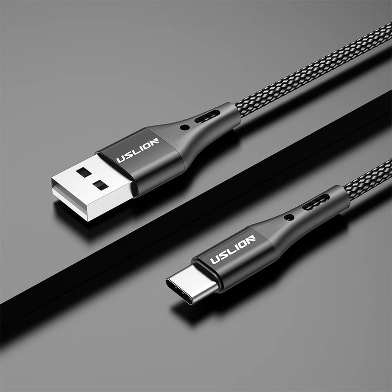 Cabo USB Tipo C Fio para Samsung S24 S23 Xiaomi Mi 14, Carregamento Rápido