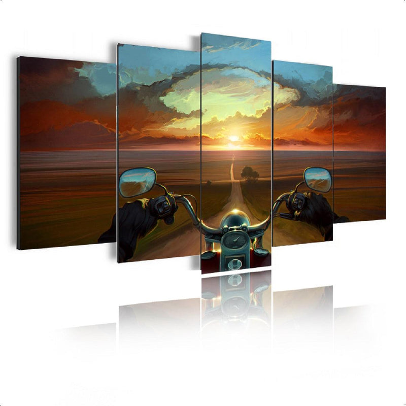 Quadro Decorativo Mosaico Moto mod412 - Universo Interior