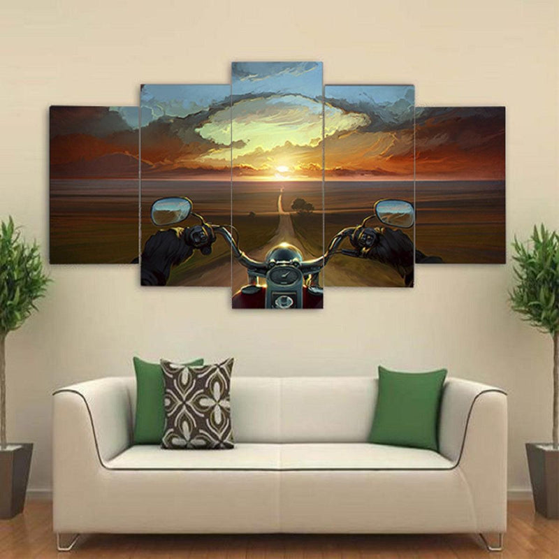 Quadro Decorativo Mosaico Moto mod412 - Universo Interior