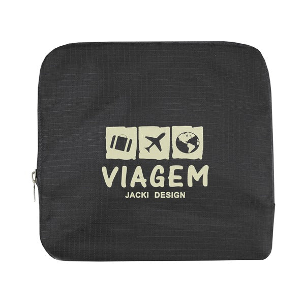 Bolsa de Viagem Dobrável Trapézio Estampa Lisa Jacki Design